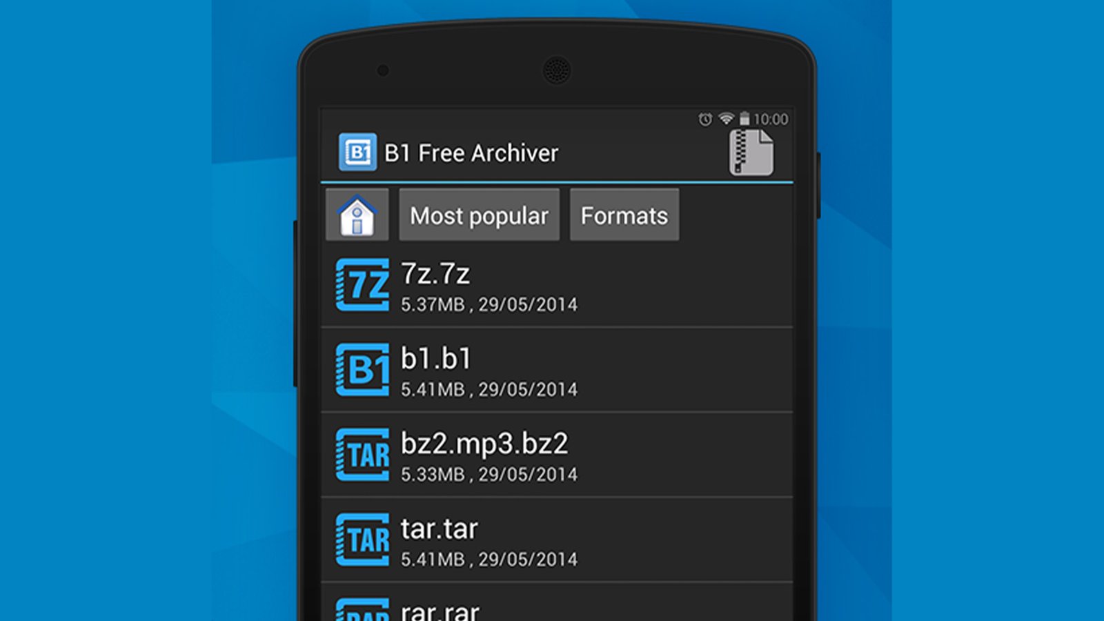 B1 Archiver best zip rar and unzip apps for Android B1 Archiver best zip rar and unzip apps for Android