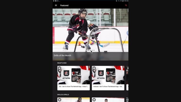 HCLL - Hockey Canada Coach 2 - HCN APP - Android - The Feature Page