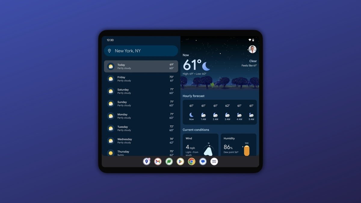 Google's redesigned Pixel Weather app is rolling out to a variety of other Android devices