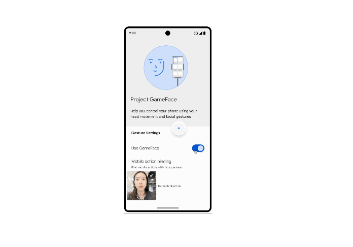 Project Gameface: Use Your Face to Control Android Apps with Cursor