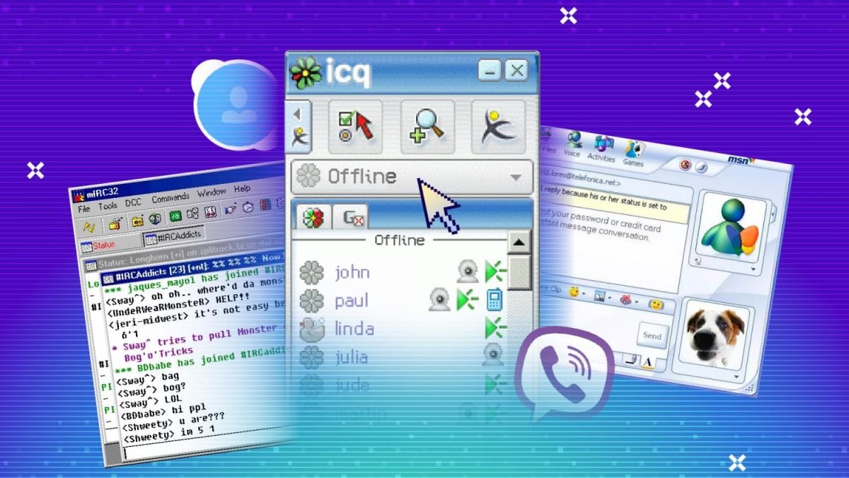 As ICQ logs off for good, a look back at popular instant messaging apps over the years