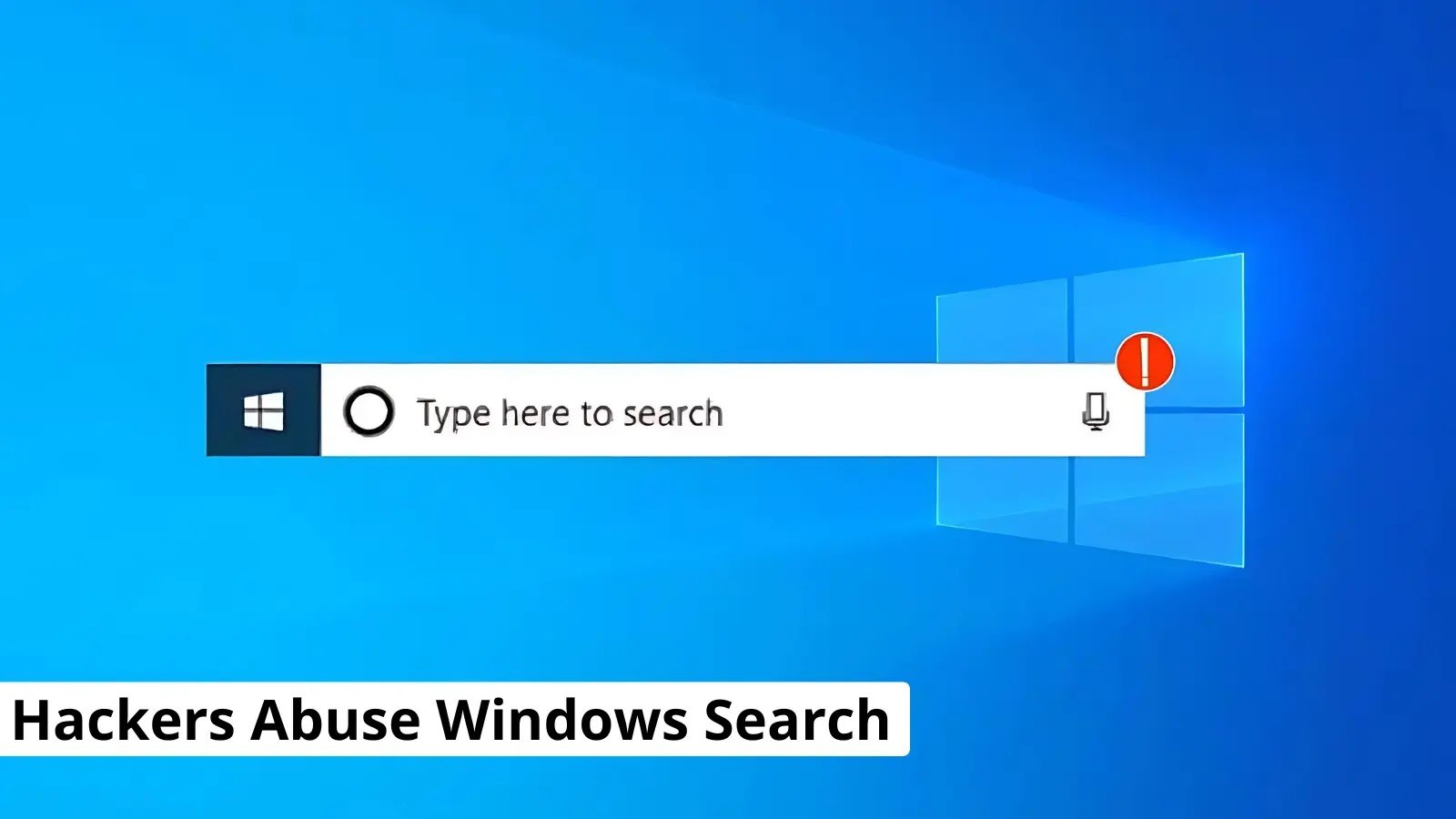 Hackers Abuse Windows Search Functionality To Deploy Malware