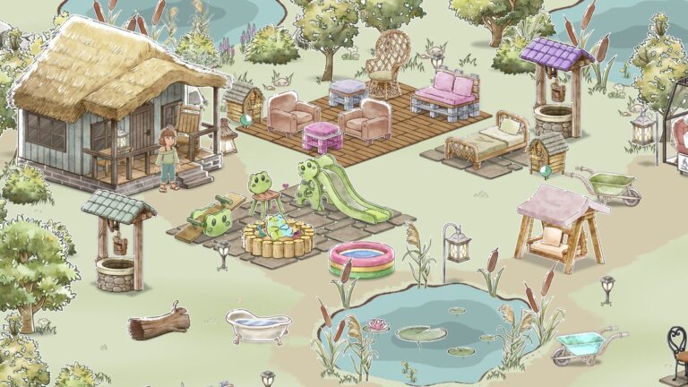 I thought I'd never get the same satisfaction from a creature collector as I did with Neko Atsume until I played Kamaeru: A Frog Refuge