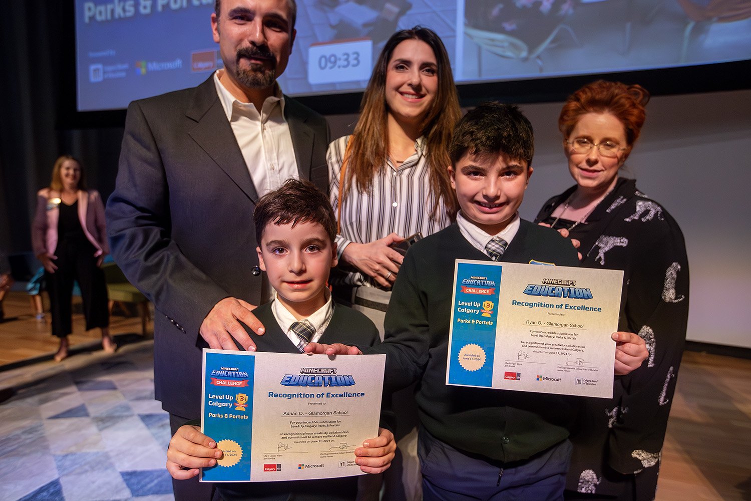 Level Up awards celebrate student achievements in creativity and design in educational Minecraft