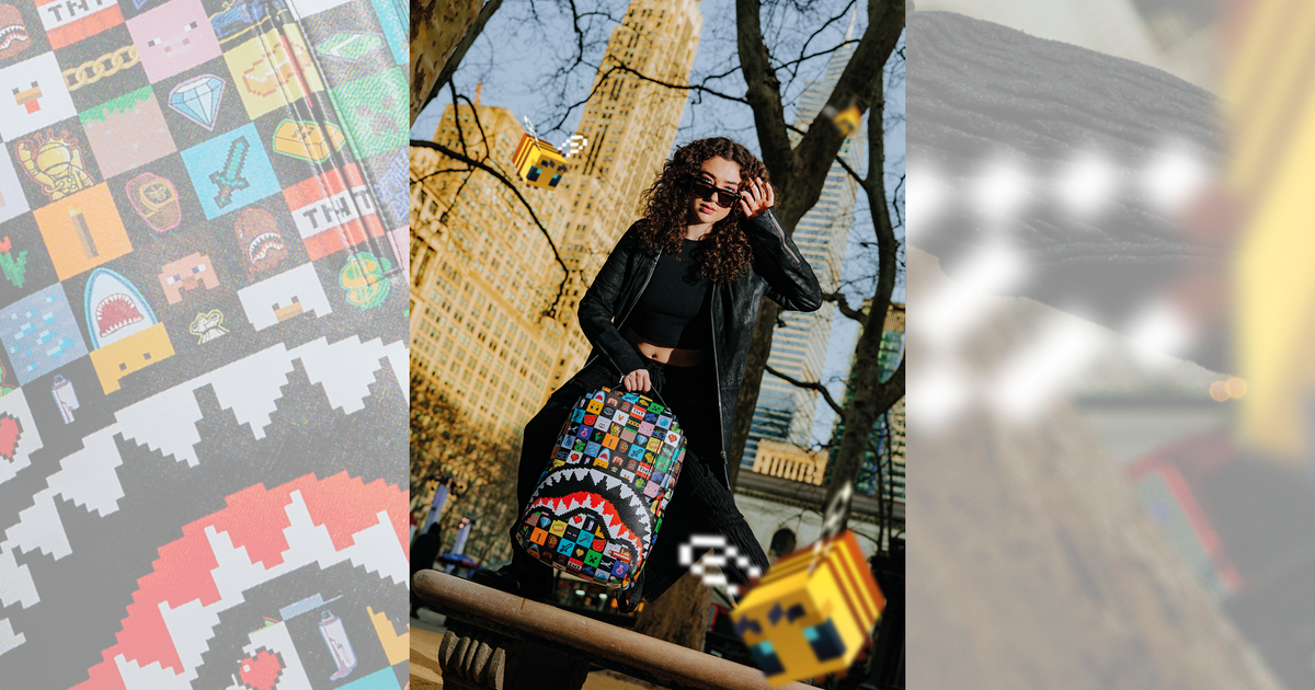 Sprayground, Minecraft Join Forces for 15th Anniversary Travel Collection