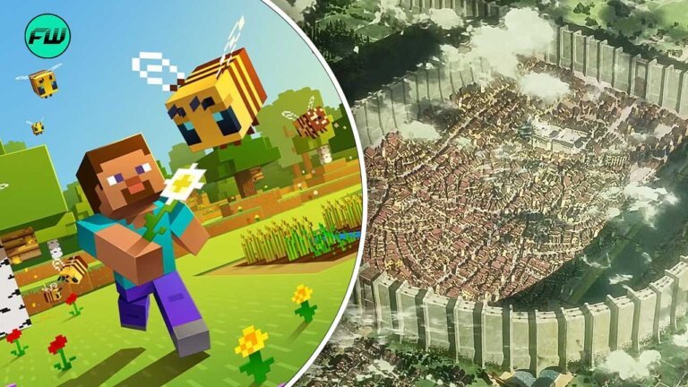 "What motivates people like this": Minecraft Superfan Spends 2 Months Building Shiganshina from Attack on Titan, and it is Pure Bonkers