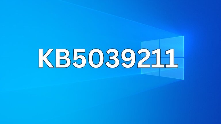 Windows 10 KB5039211 adds a new feature (direct download links)