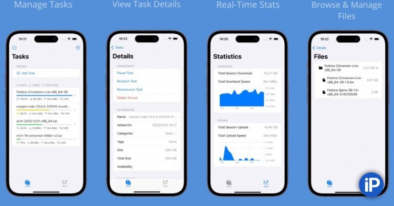 Вышли полноценные приложения для загрузки торрентов на iPhone
