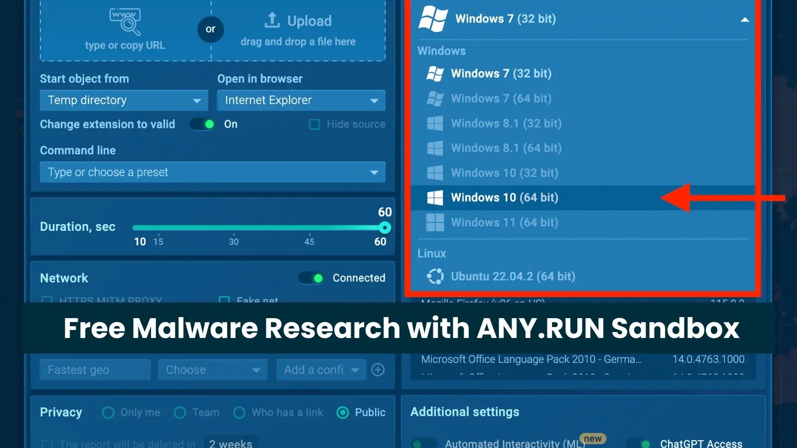 Free Malware Research with ANY.RUN Sandbox: Now Windows 10 Access for All Users