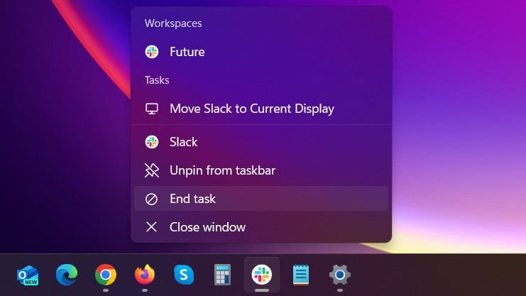 Kill Windows tasks with impunity — Windows 11 has a hidden 'End Task' taskbar option that's quick and easy to toggle | Tom's Hardware