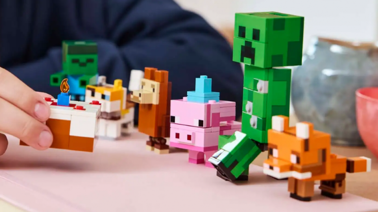 LEGO Minecraft 21281 Baby Pig Birthday Celebration revealed
