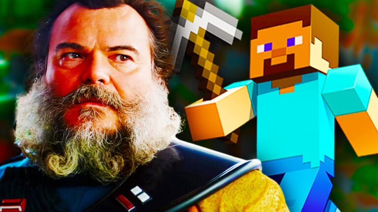 Minecraft Movie Leaks: First Look At Jack Black As Steve | Cosmic Book News