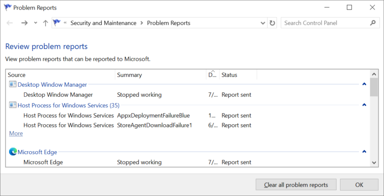 The Windows Concept Journey — WER (Windows Error Reporting)