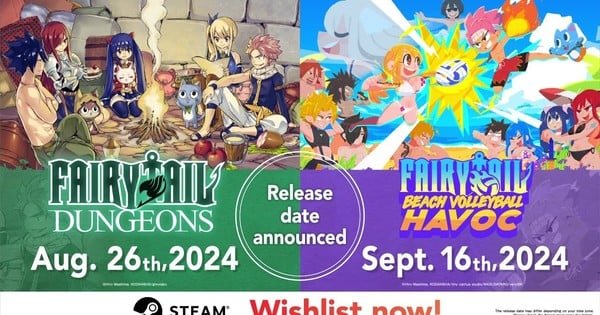 Fairy Tail Gets 2 New Games for PC on August 26, September 16