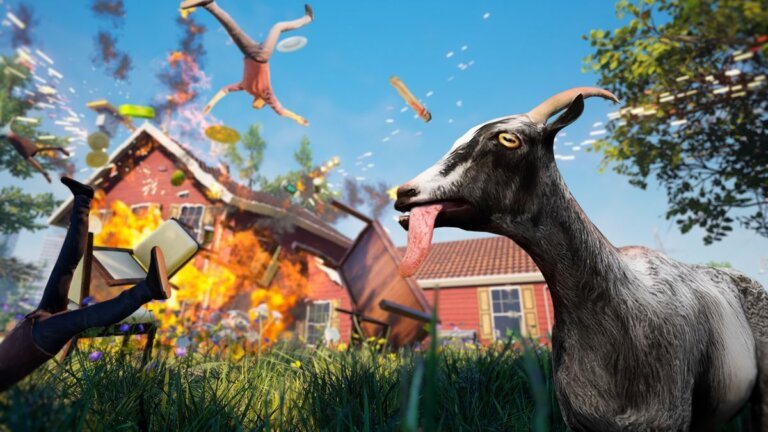 'The greatest simulation game known to man and goat returns': Goat Simulator is back, and the first stop is Cash Grab Penitentiary