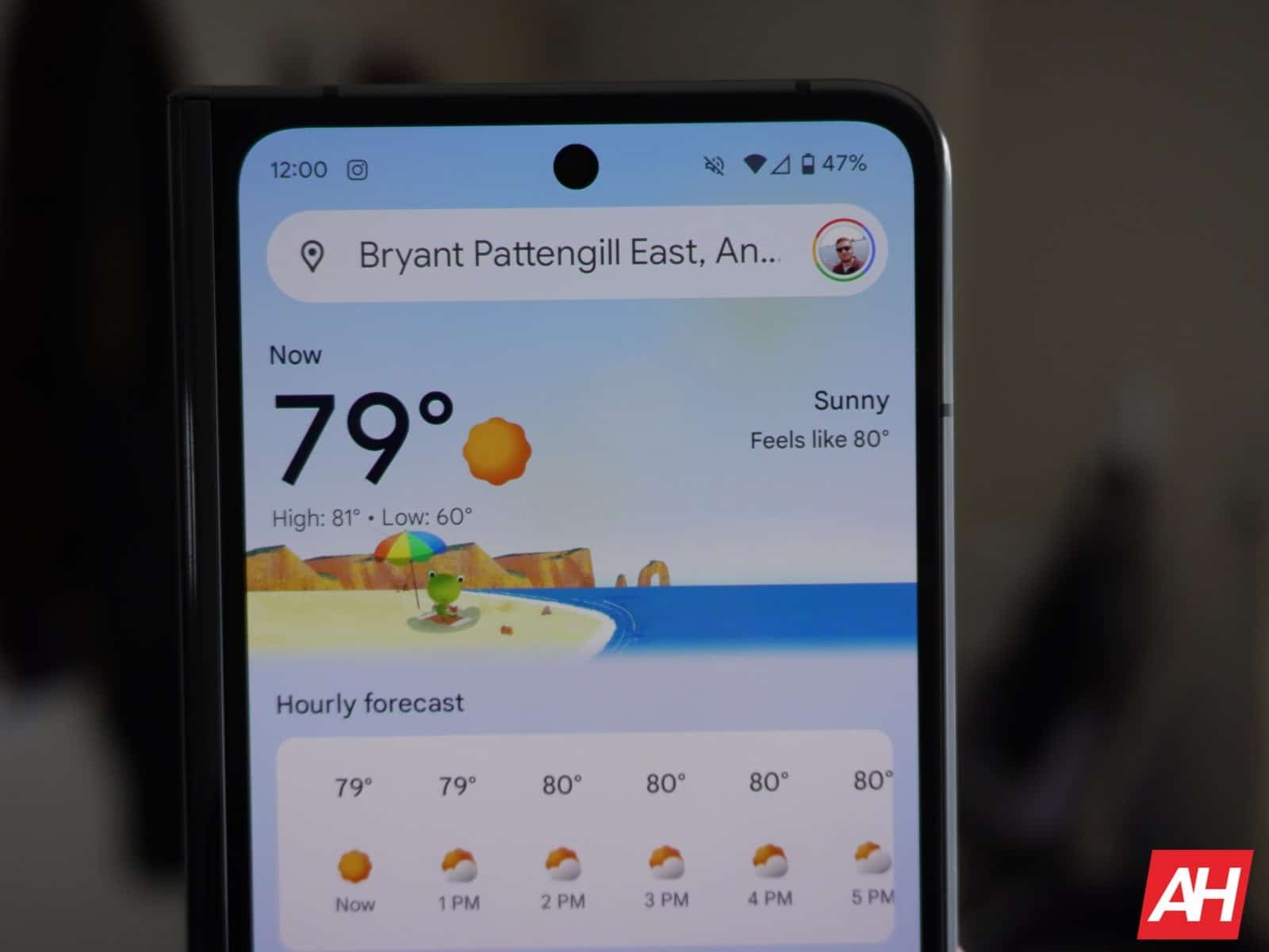 This is Google's New Weather App for Pixel 9