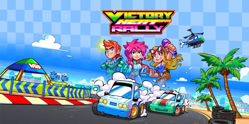Victory Heat Rally is an upcoming arcade racer coming to mobile via Crunchyroll Game Vault
