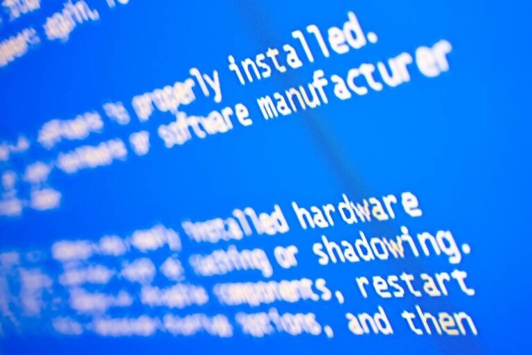 Who wrote the Blue Screen Of Death?