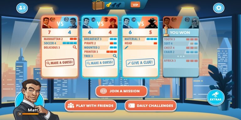 Codenames, the digital version of the popular board game, is now available on Android and iOS