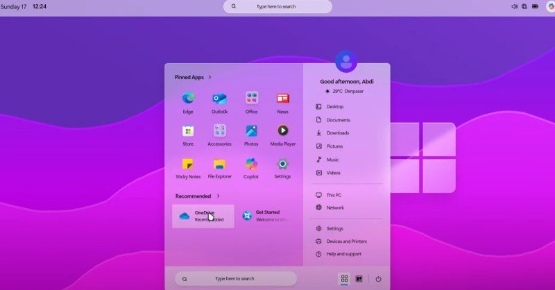 I'm in love with this aesthetic Windows 12 concept design | Digital Trends