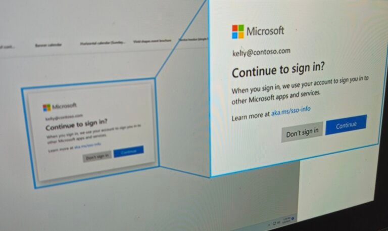 Windows 10, Windows 11 will reduce single sign-on "Continue to sign in" nags in Europe