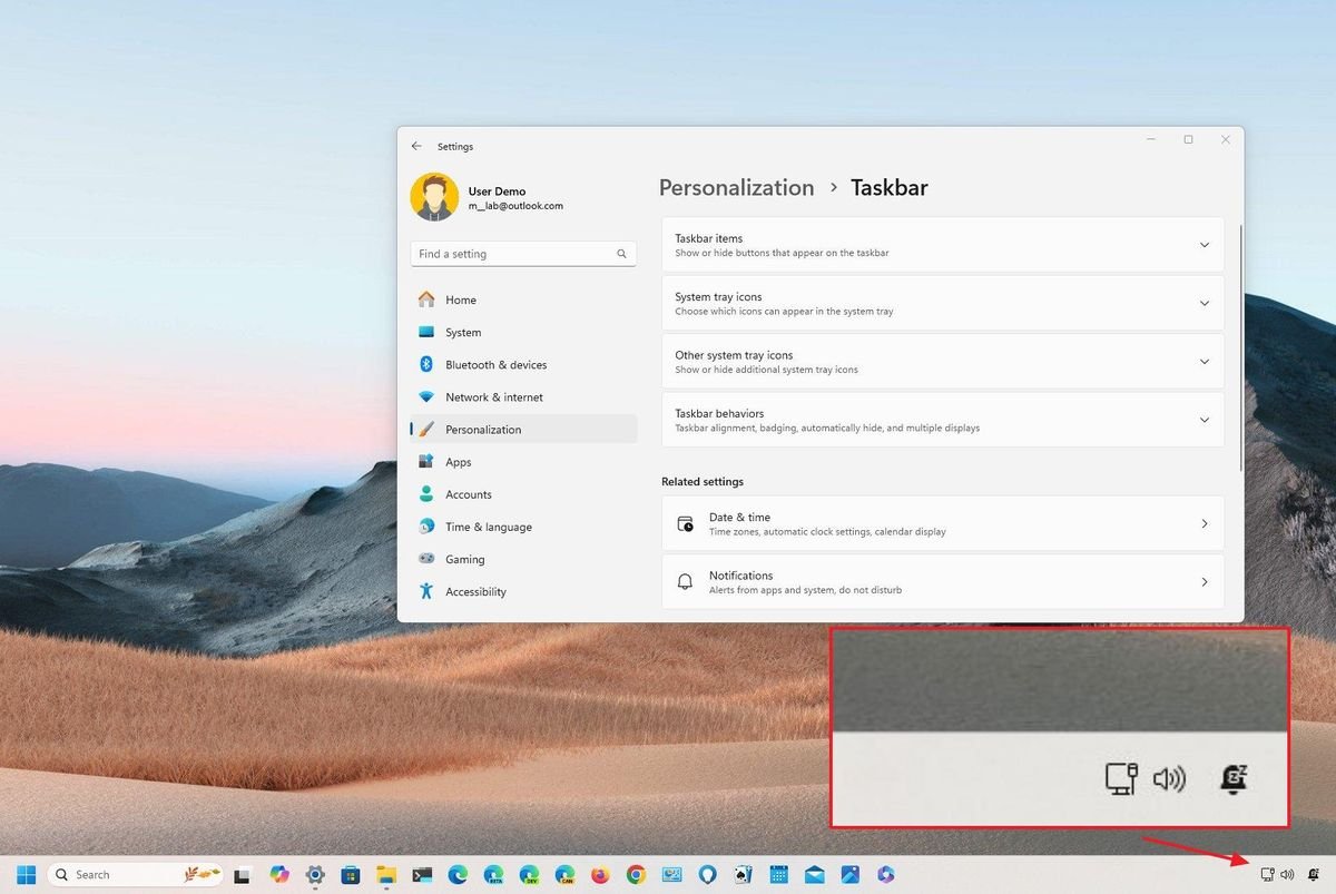 5 settings I always change to declutter the System Tray on Windows 11
