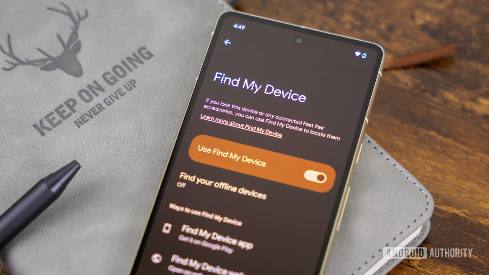 Find My Device just got a lot smarter with new biometric login