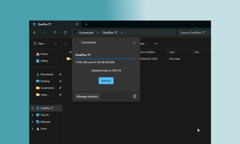 Here's How to Access Android Phone Storage Directly in Windows 11 File Explorer