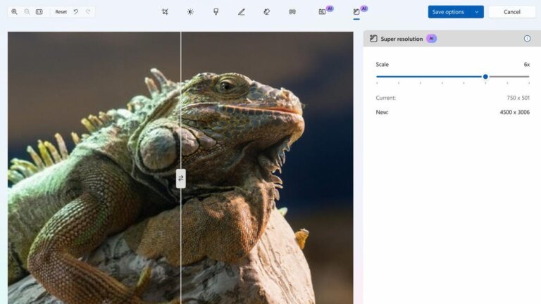 Microsoft Photos adds a tool to enhance your low-quality pictures - but there's a catch