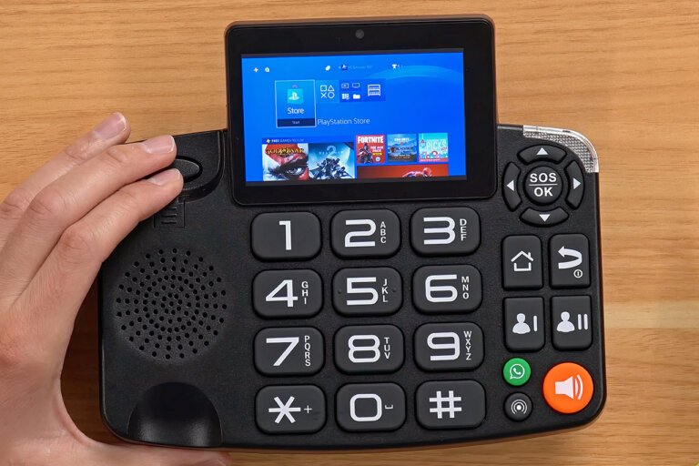 This Strange Android-Based Landline Phone Can Play PS5 and Retro Games