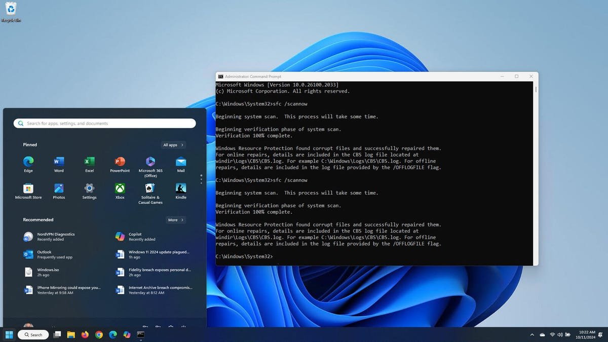 Windows 11 24H2 update plagued by file scanner bug - over and over again