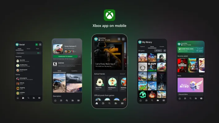 Xbox Cloud Games & Store in the Android app this November