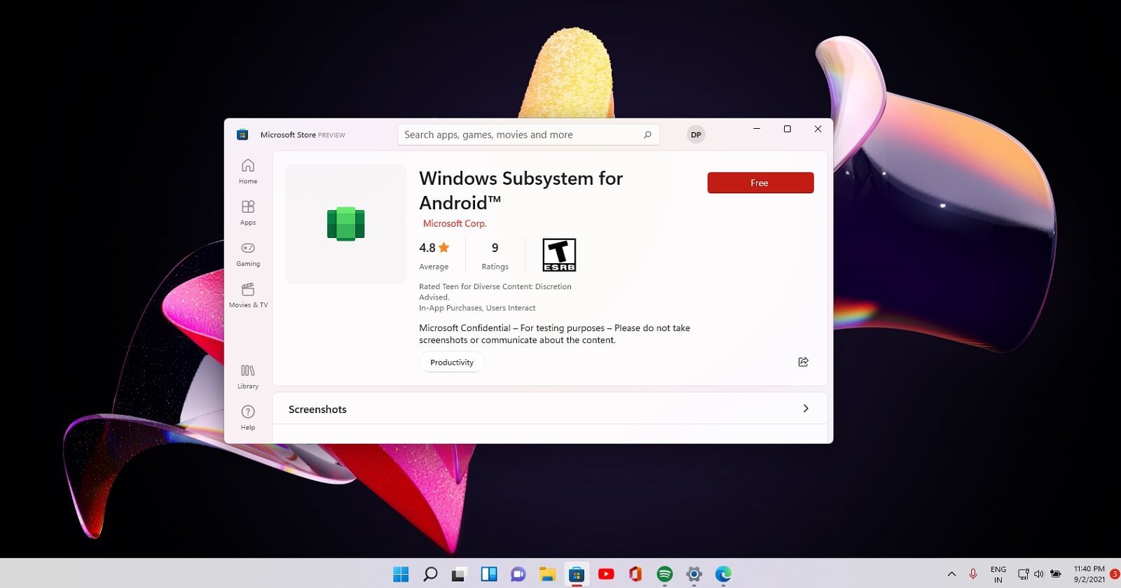 "Don't kill Android (WSA) in Windows 11" is now a top feedback, but will Microsoft listen?