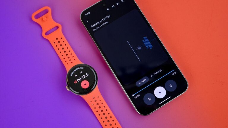 How to use the Pixel Watch Recorder app