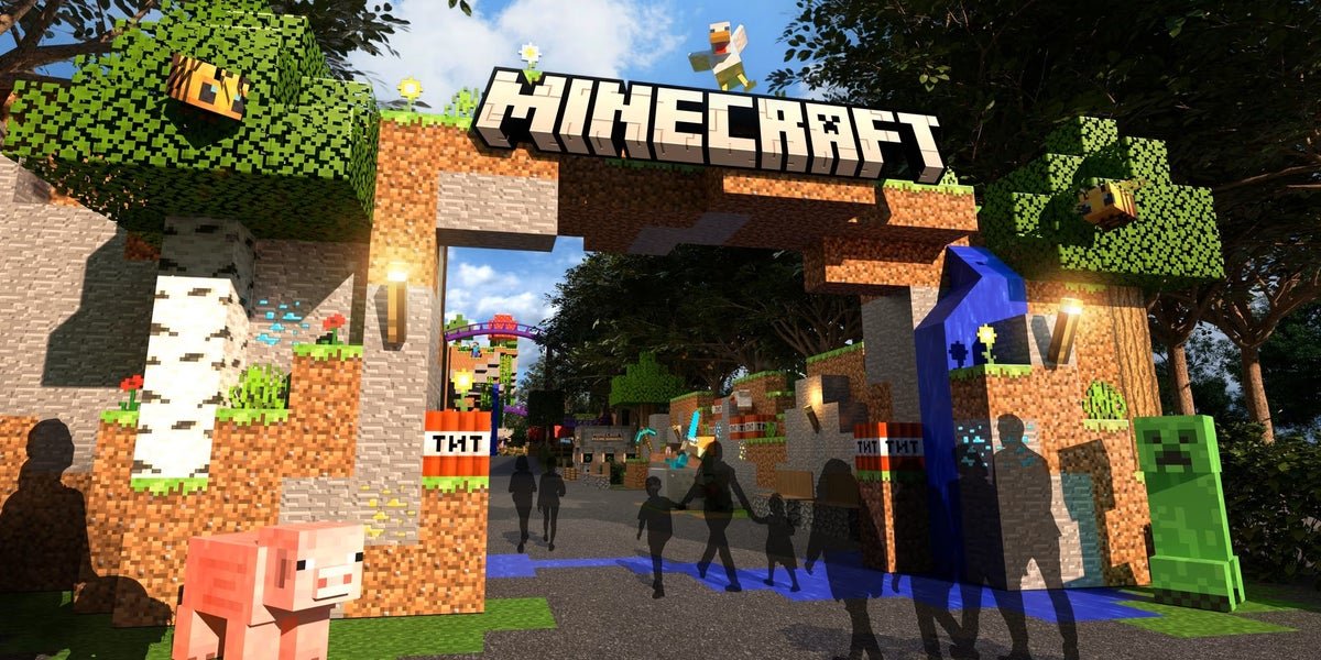 Minecraft is getting two theme parks, with the first due in 2026