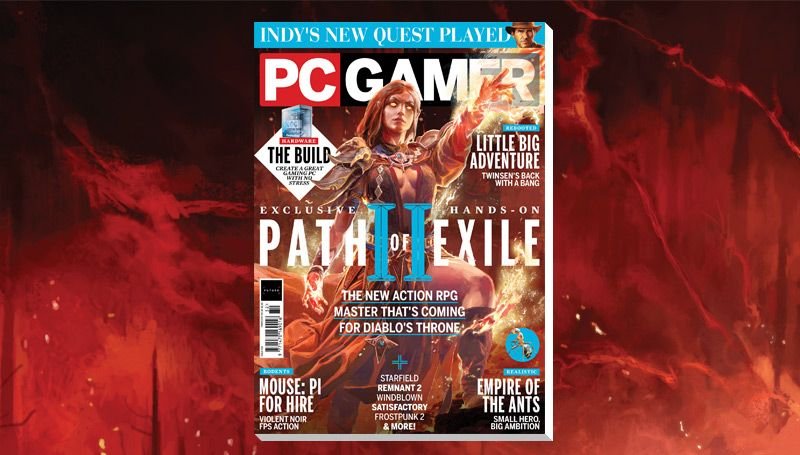 PC Gamer magazine's new issue is on sale now: Path of Exile 2