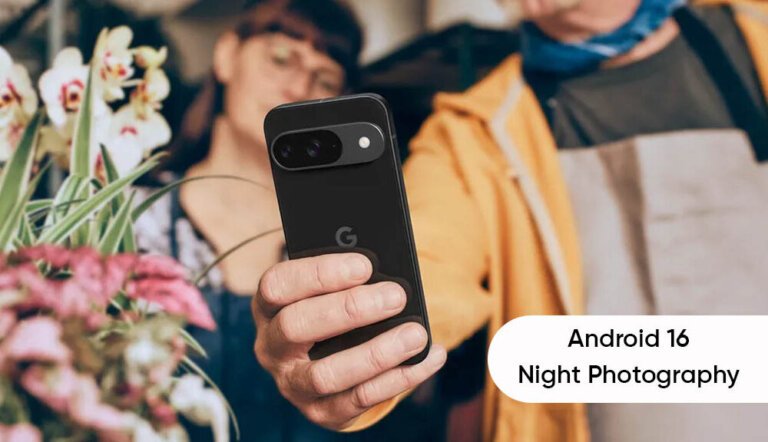 Android 16 may enhance night photography on camera apps