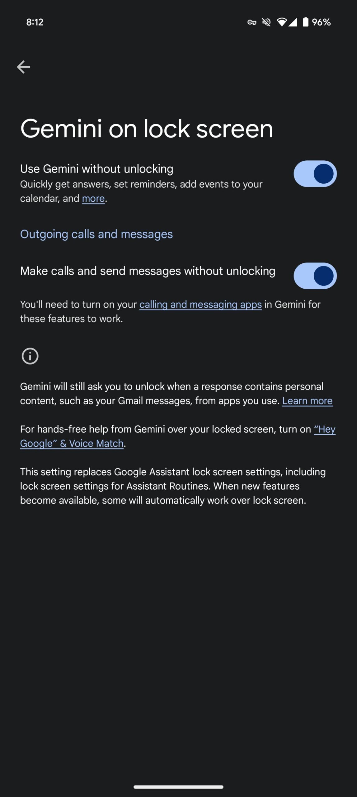 Gemini app rolling out ‘Make calls and send message without unlocking’