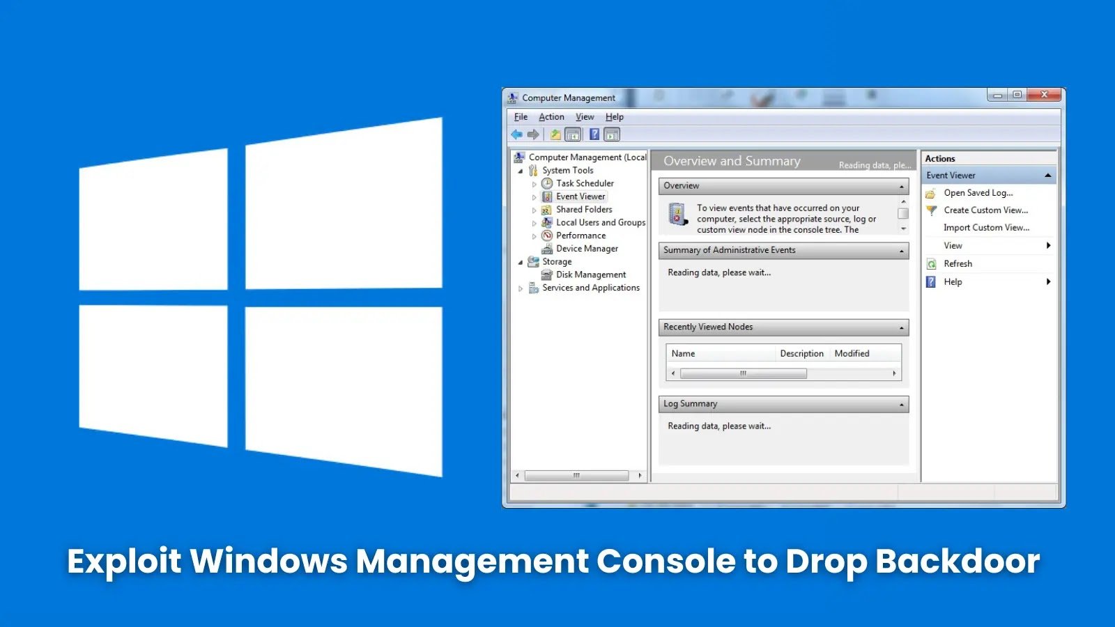 Hackers Exploit Microsoft Management Console to Drop Backdoor Payloads on Windows