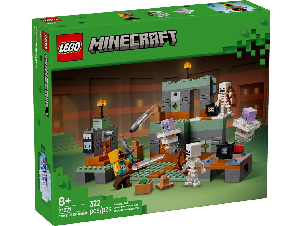 LEGO Minecraft The Trial Chamber (21271) Revealed