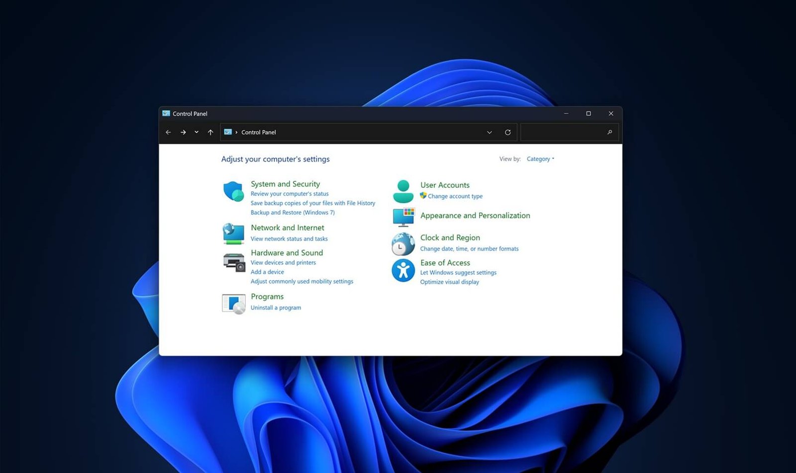 Microsoft still recommends using Windows 7's Backup and Recovery tool on Windows 11