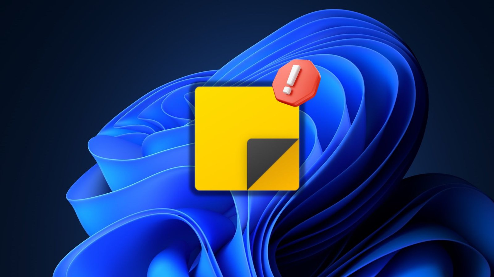 Sticky Notes fails on Windows 11 with account has no mailbox issue
