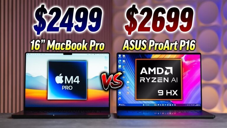 The Ultimate Mac vs Windows Battle: Can Apple's M4 Pro Reign Supreme?