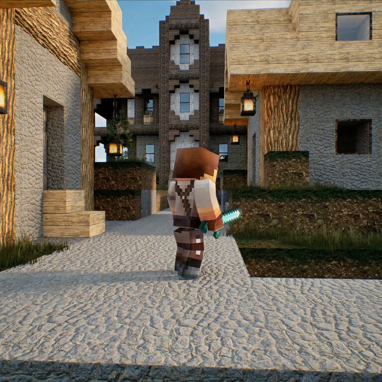 What a Minecraft Game Made in Unreal Engine 5 Could Look Like