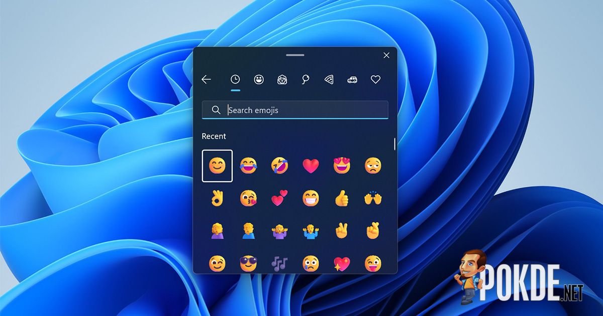 Windows 11 Trials A New Emoji Panel Button On Taskbar