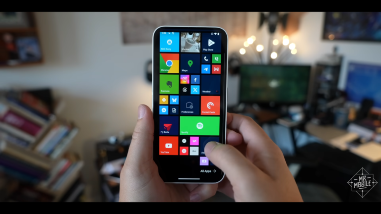 You can now make your Android OS look like Windows Phone, because some things never truly die out