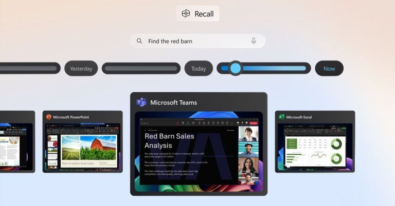 You can now try Microsoft’s Recall AI feature on Intel and AMD Copilot Plus PCs