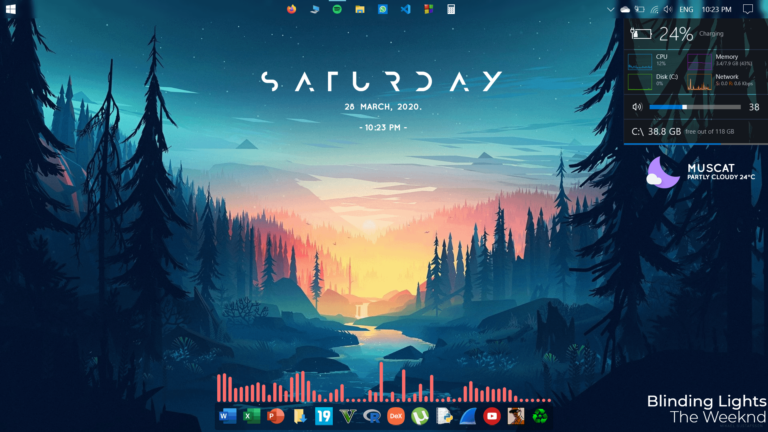 4 best/coolest Rainmeter mods to make Windows 11 look cool