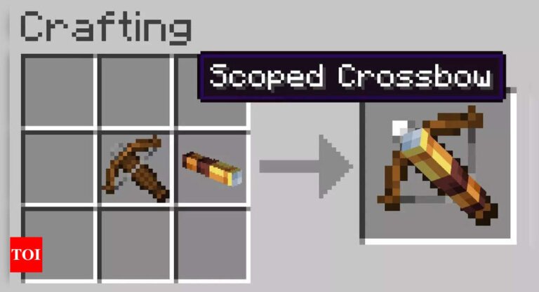 Best Crossbow Enchantments in Minecraft | Esports News - The Times of India