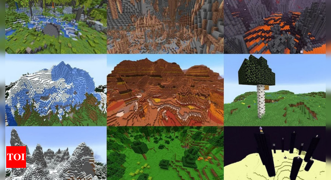 Best Minecraft Biomes to Build the Castle of Your Dreams | Esports News - The Times of India